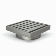 100*100*14mm Gun Metal Ezy Flow Guard Floor Waste