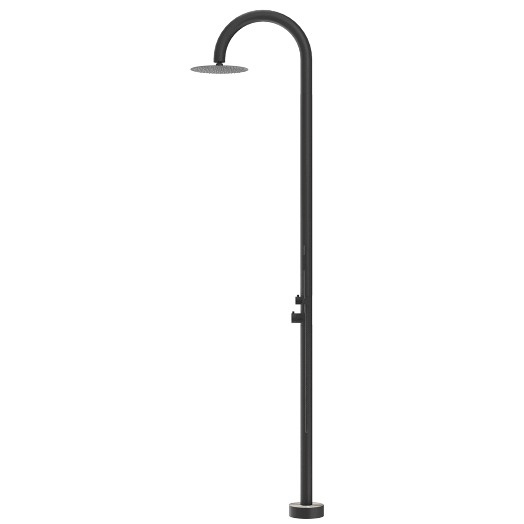 Mica Gooseneck Freestanding Outdoor Shower