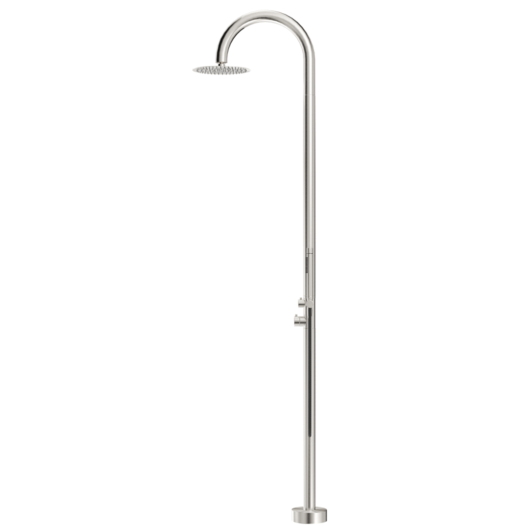 Mica Gooseneck Freestanding Outdoor Shower