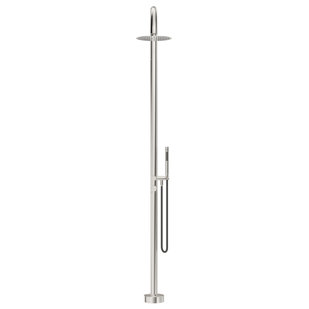 Mica Gooseneck Freestanding Outdoor Shower