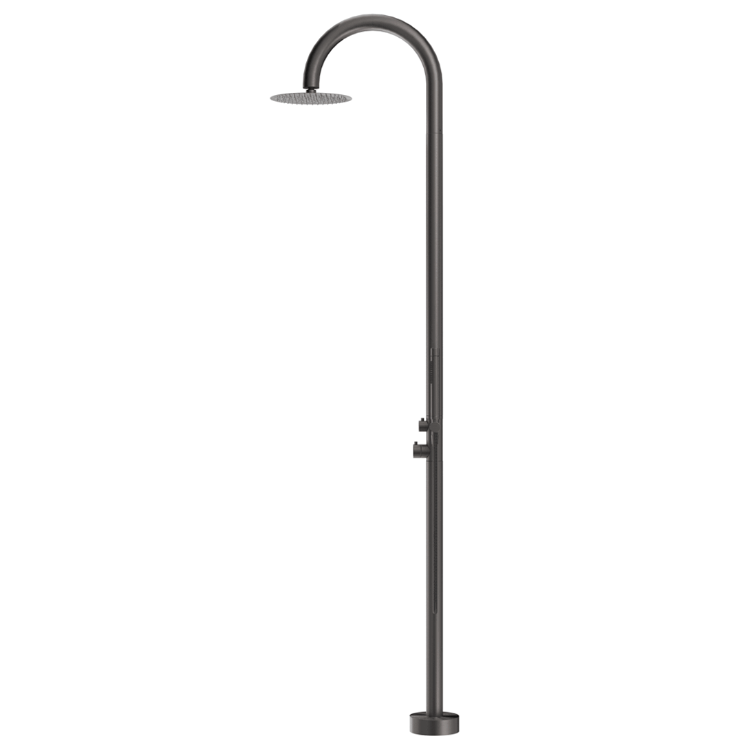 Mica Gooseneck Freestanding Outdoor Shower