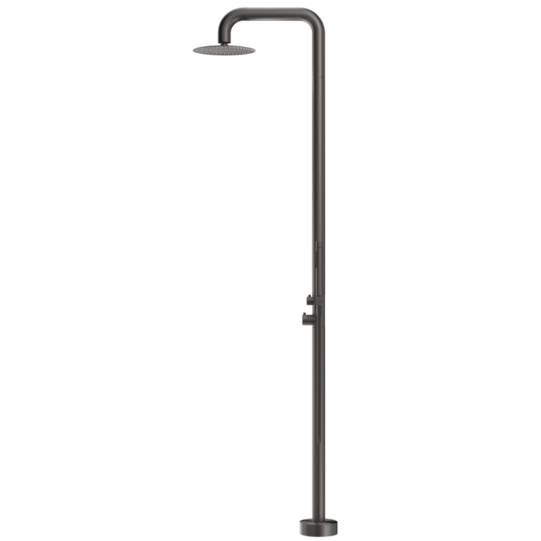 Mica Soft Square Freestanding Outdoor Shower