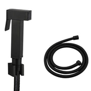 Brass Square Black Toilet Bidet Spray Kit
