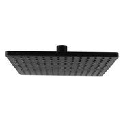 9" Square Black ABS Rainfall Shower Head 230mm