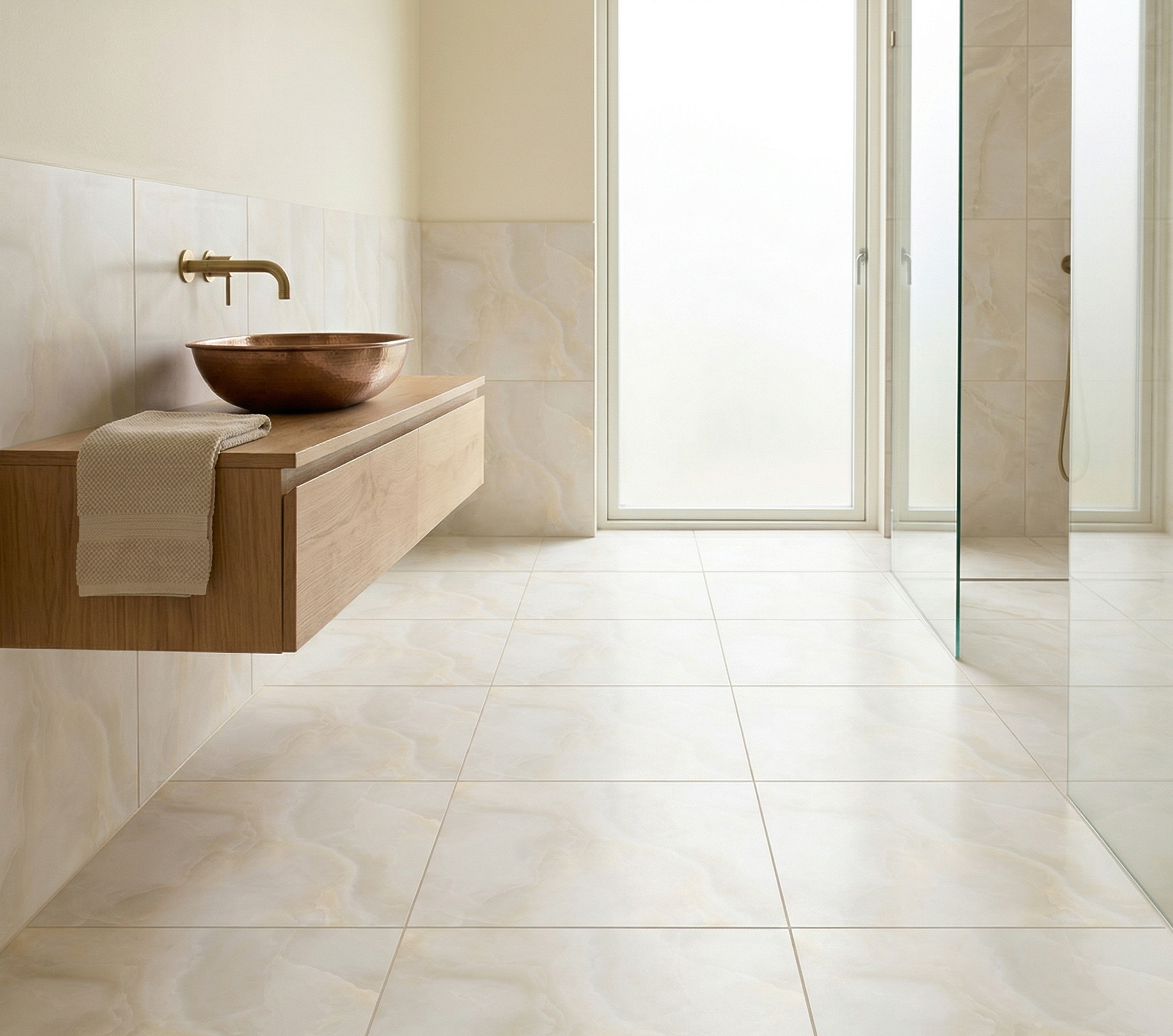 BHF311 ONYX BEIGE 600X600 SATIN