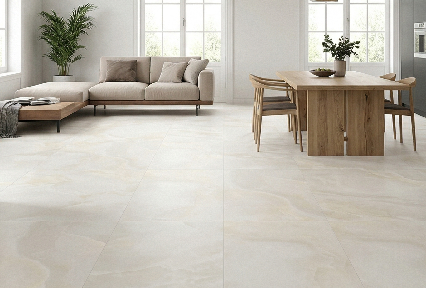 BHF309 ONYX WHITE 600X600 SATIN