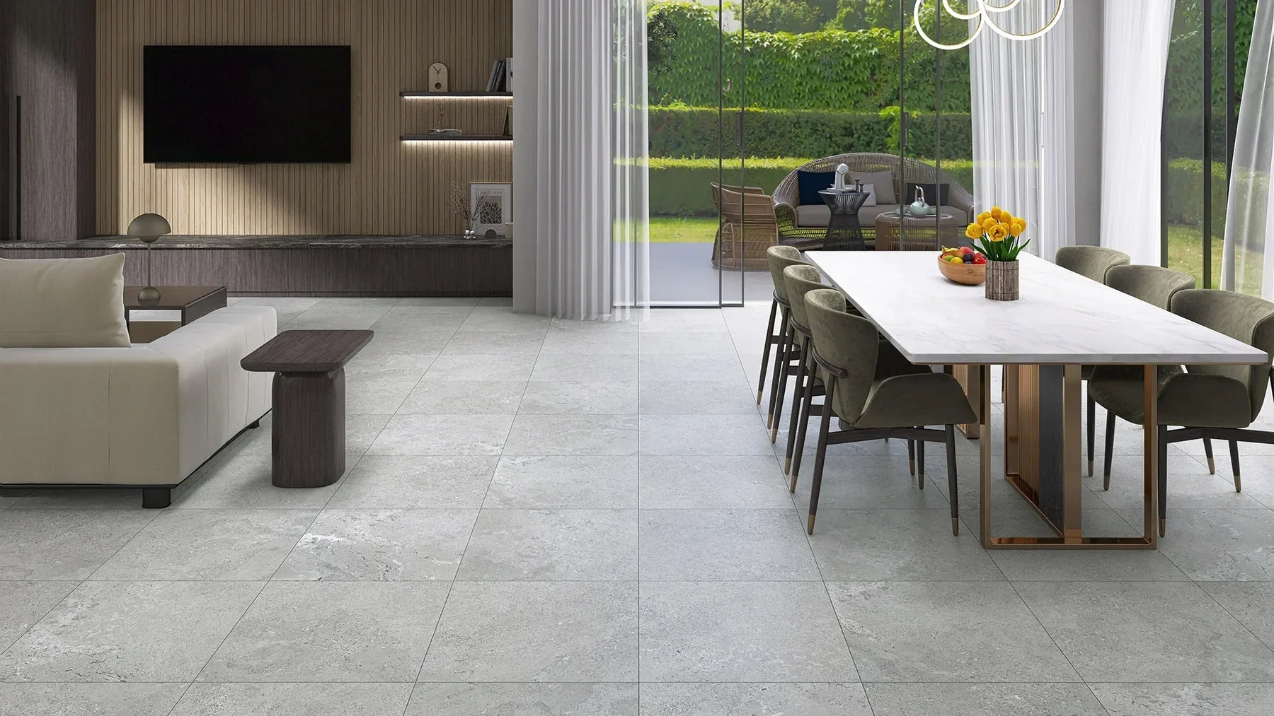 BS6021	Natura Light Grey 600 x 600 Matt