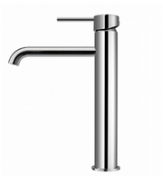 Lucid PIin Series Round Chrome Tall Basin Mixer