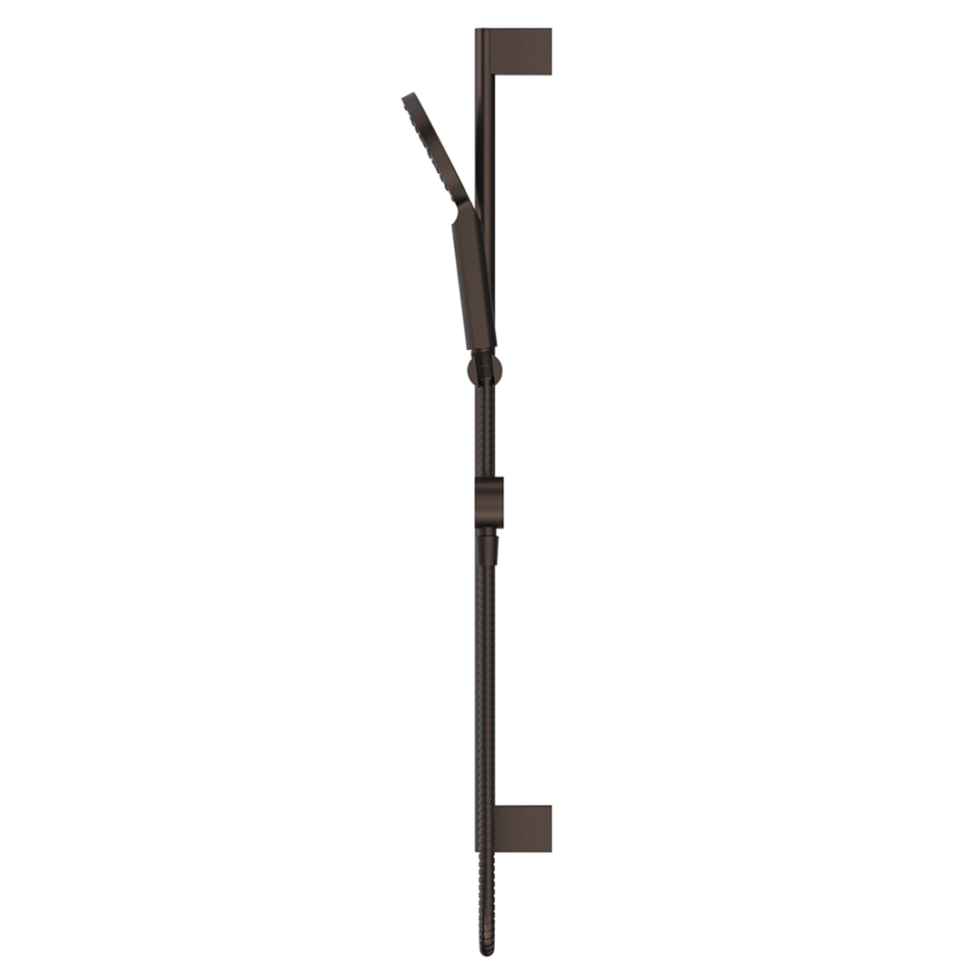 Mica Shower Head on Rail Round
