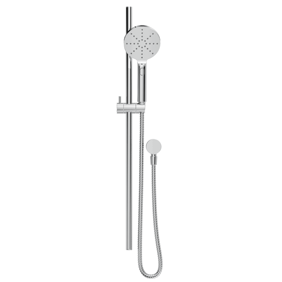 Mica Shower Head on Rail Round
