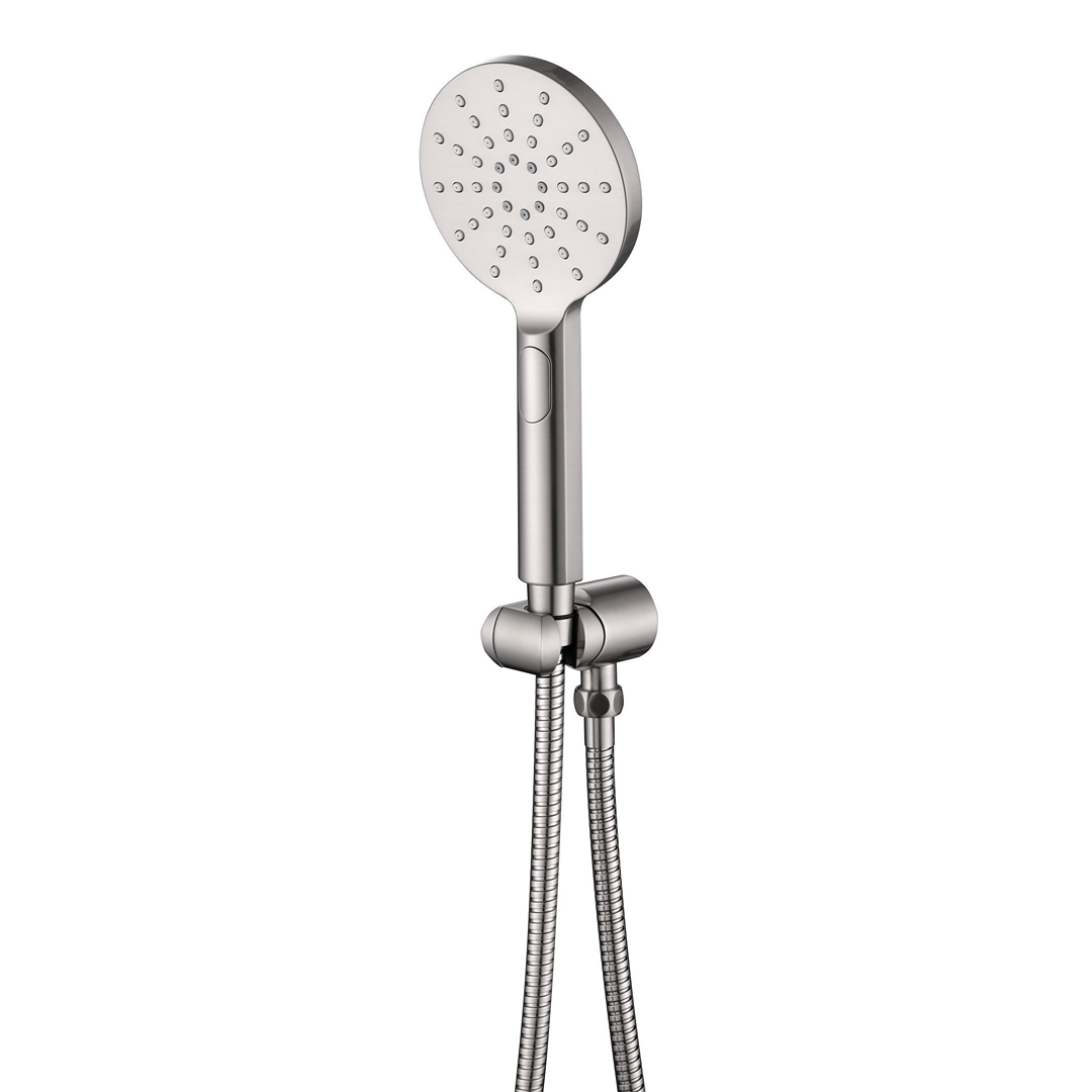 Mica Wide Hand Shower On Wall Bracket