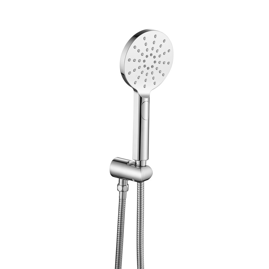 Mica Wide Hand Shower On Wall Bracket