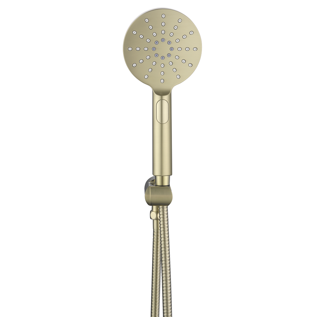 Mica Wide Hand Shower On Wall Bracket