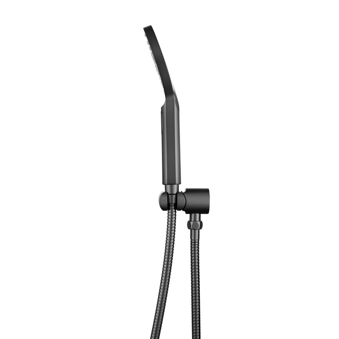 Mica Wide Hand Shower On Wall Bracket