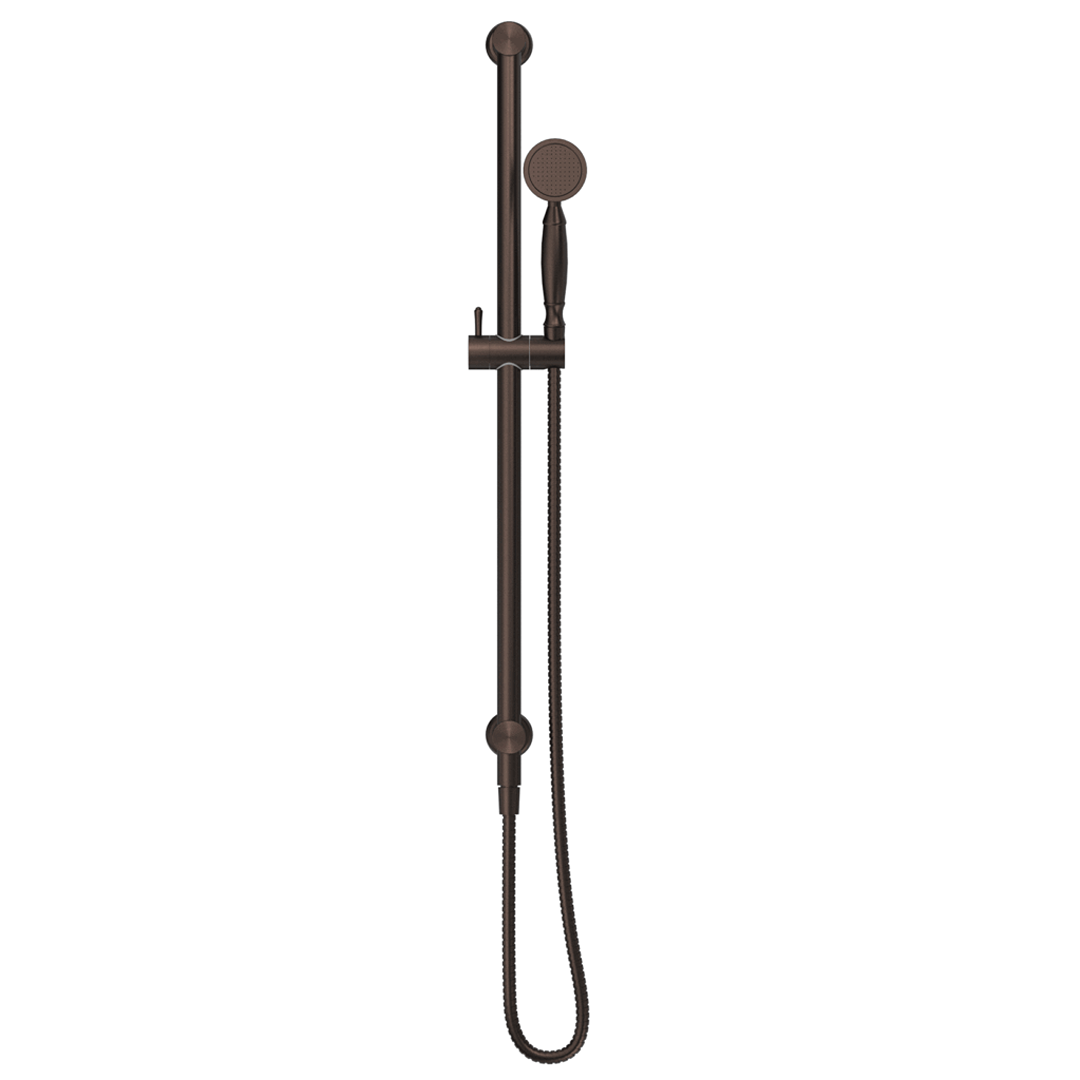 Mica Heritage Handshower on Rail