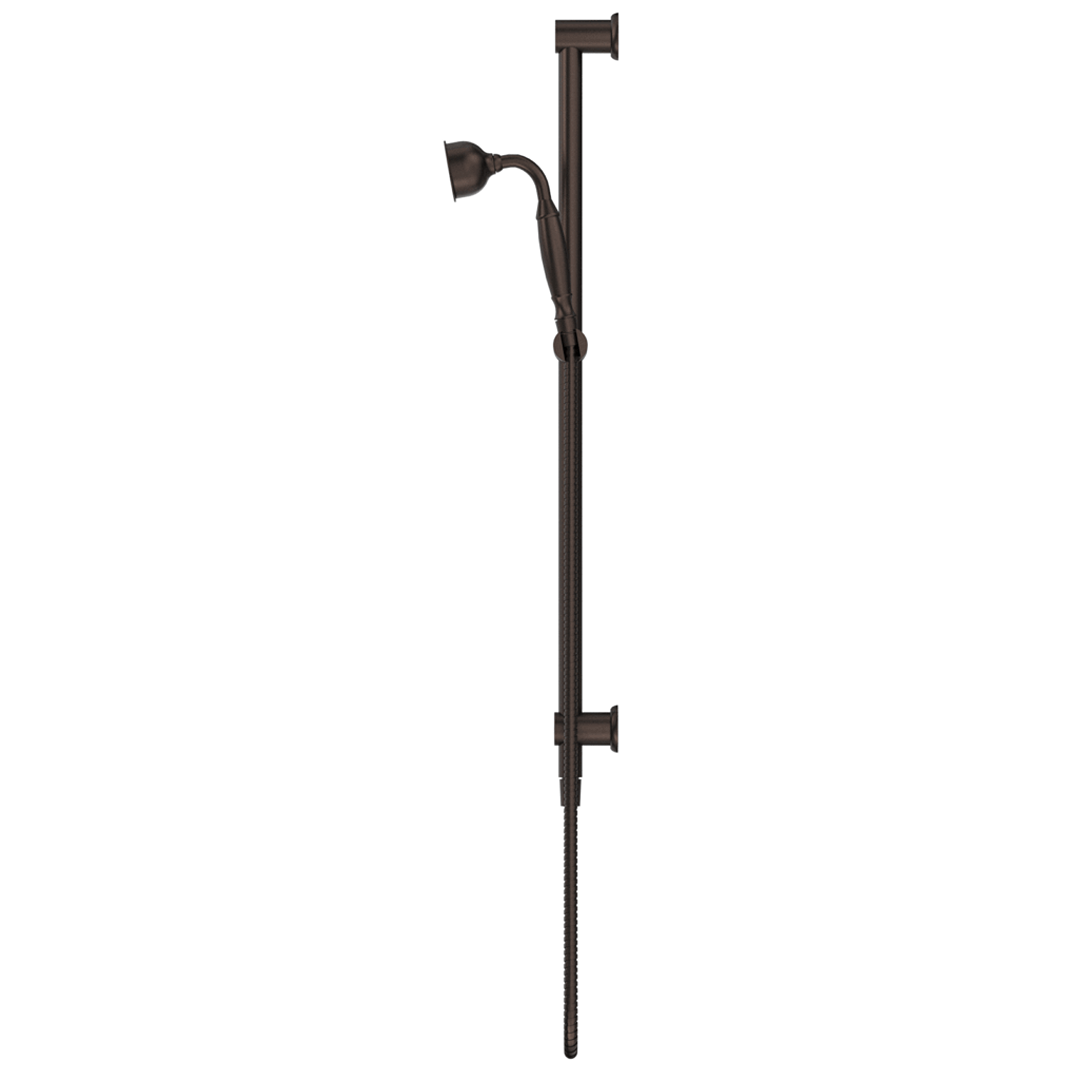 Mica Heritage Handshower on Rail