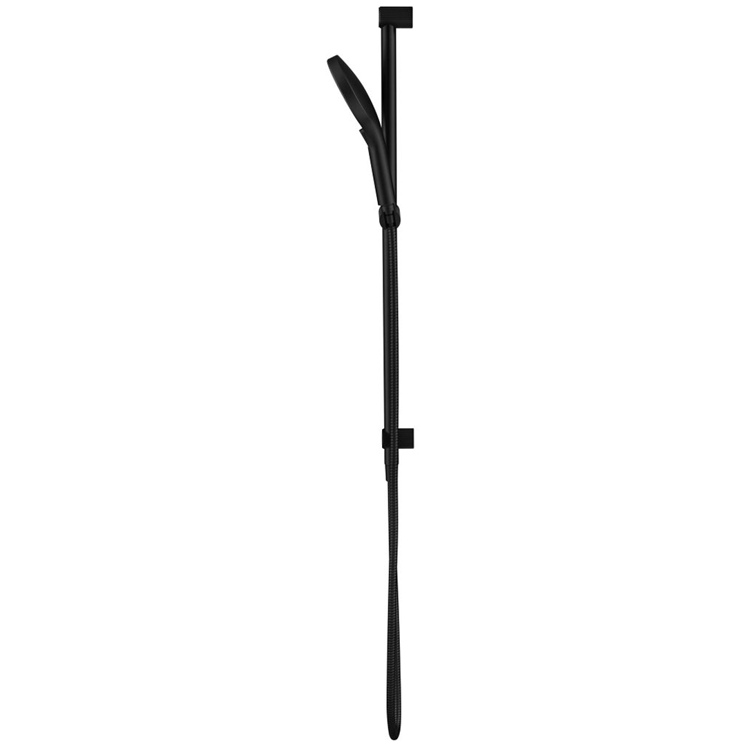 Mica Fluted Shower Head on Rail
