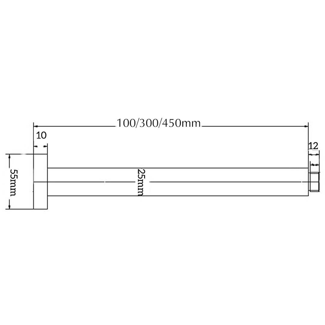 Mica Ceiling Arm
