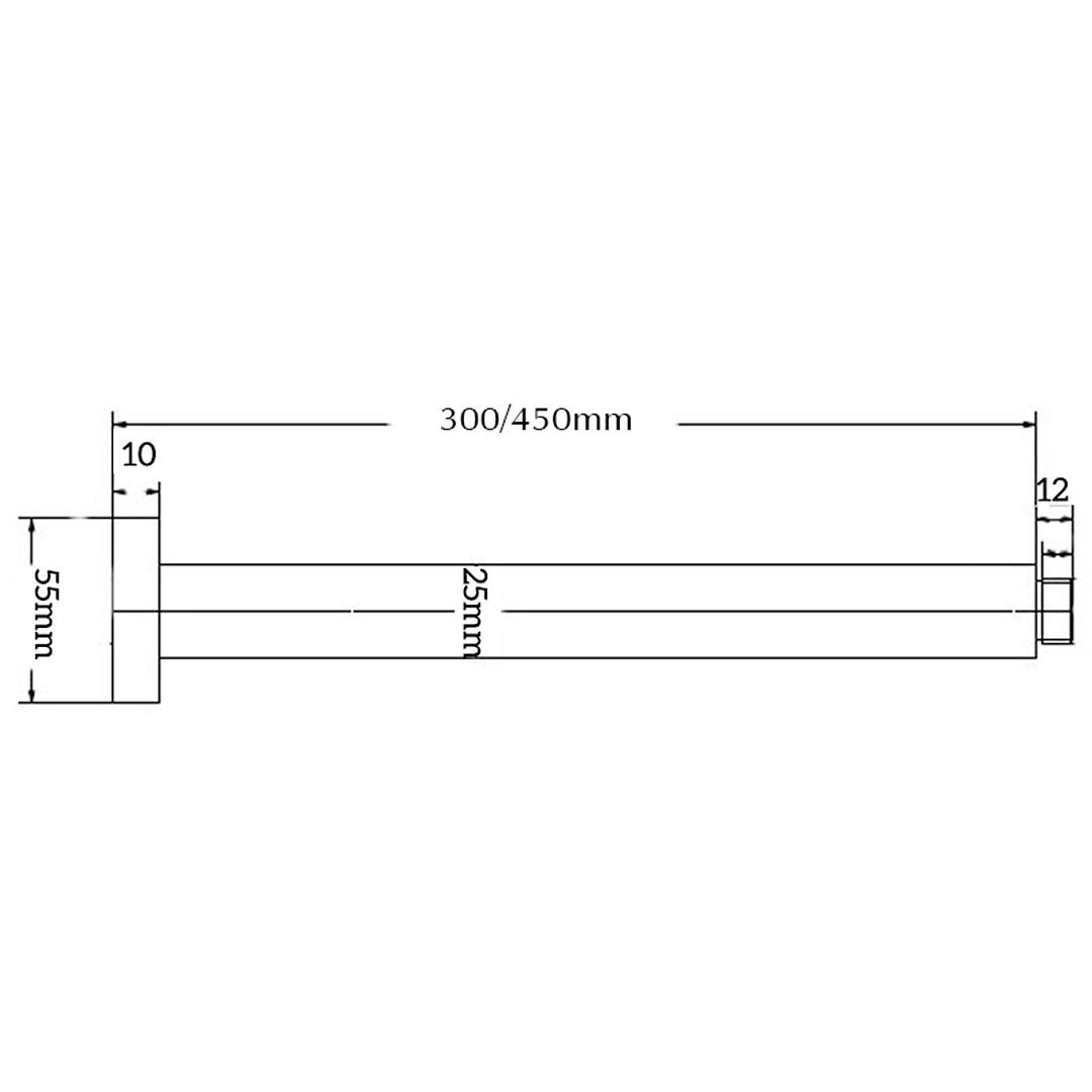 Cresta Ceiling Arm