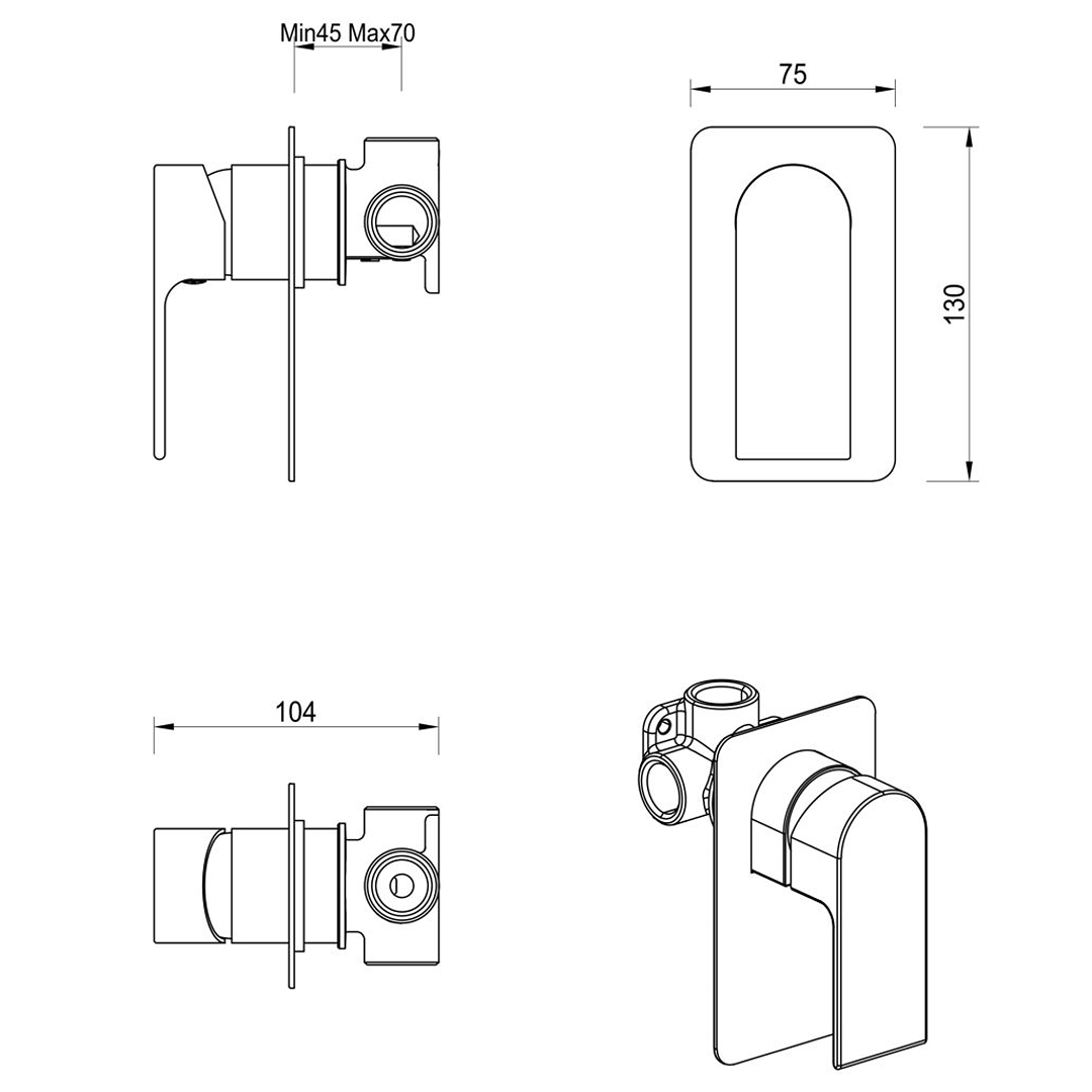 Beki Shower Mixer