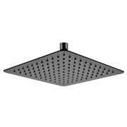 Cavallo 10" Matte Black Ultra-Thin Shower Head