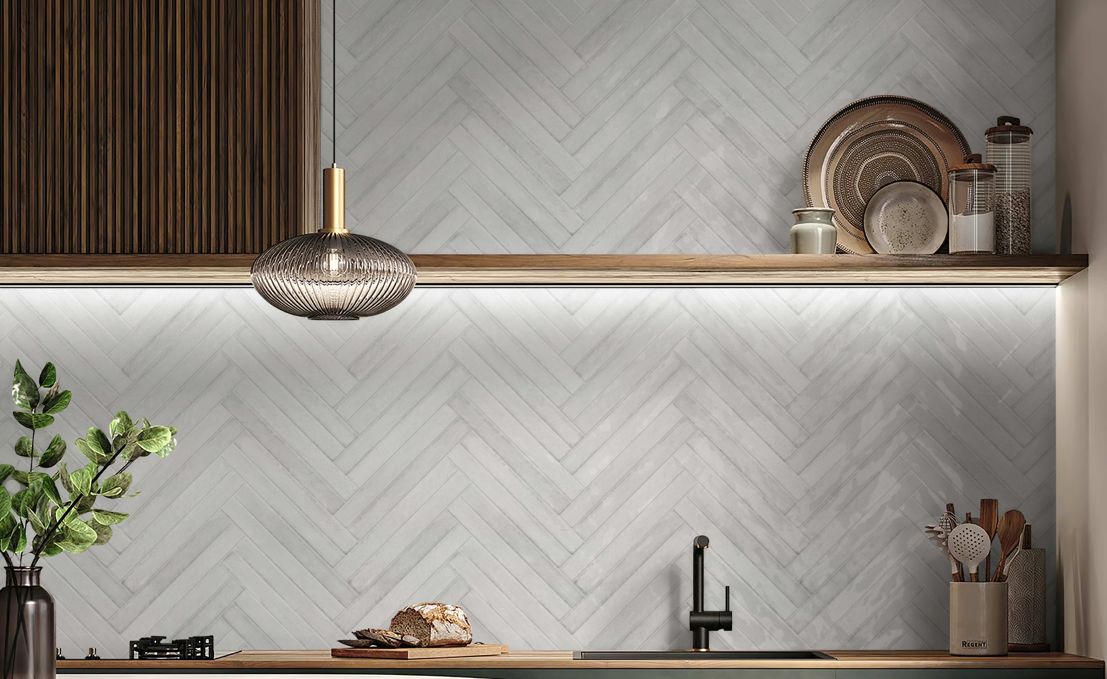 BV4011 SHELL WHITE GLOSS 50*450