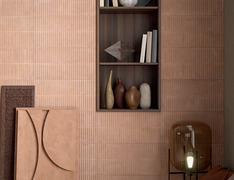 BEC905	Luma Stripes Clay 300 x 600 Matt