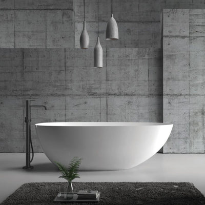 TBSS02 - FREESTANDING BATHTUB 850w x 560h x 1670l x 35 thin edge