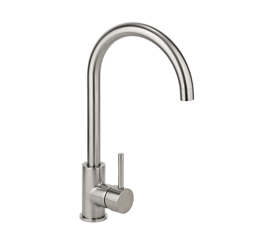 TE212 - Pin Handle Sink Mixer  Brushed Nickel Finish