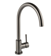 TE380 - Pin Handle Sink Mixer Gun Metal Finish