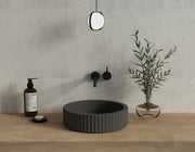 TE415 - bove Counter Basin **Matte Black Finish**