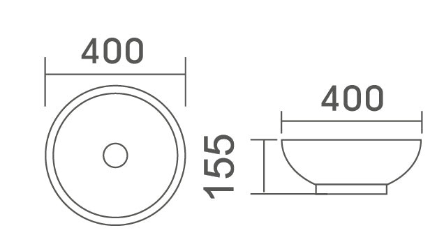 TE416 - Above Counter Basin