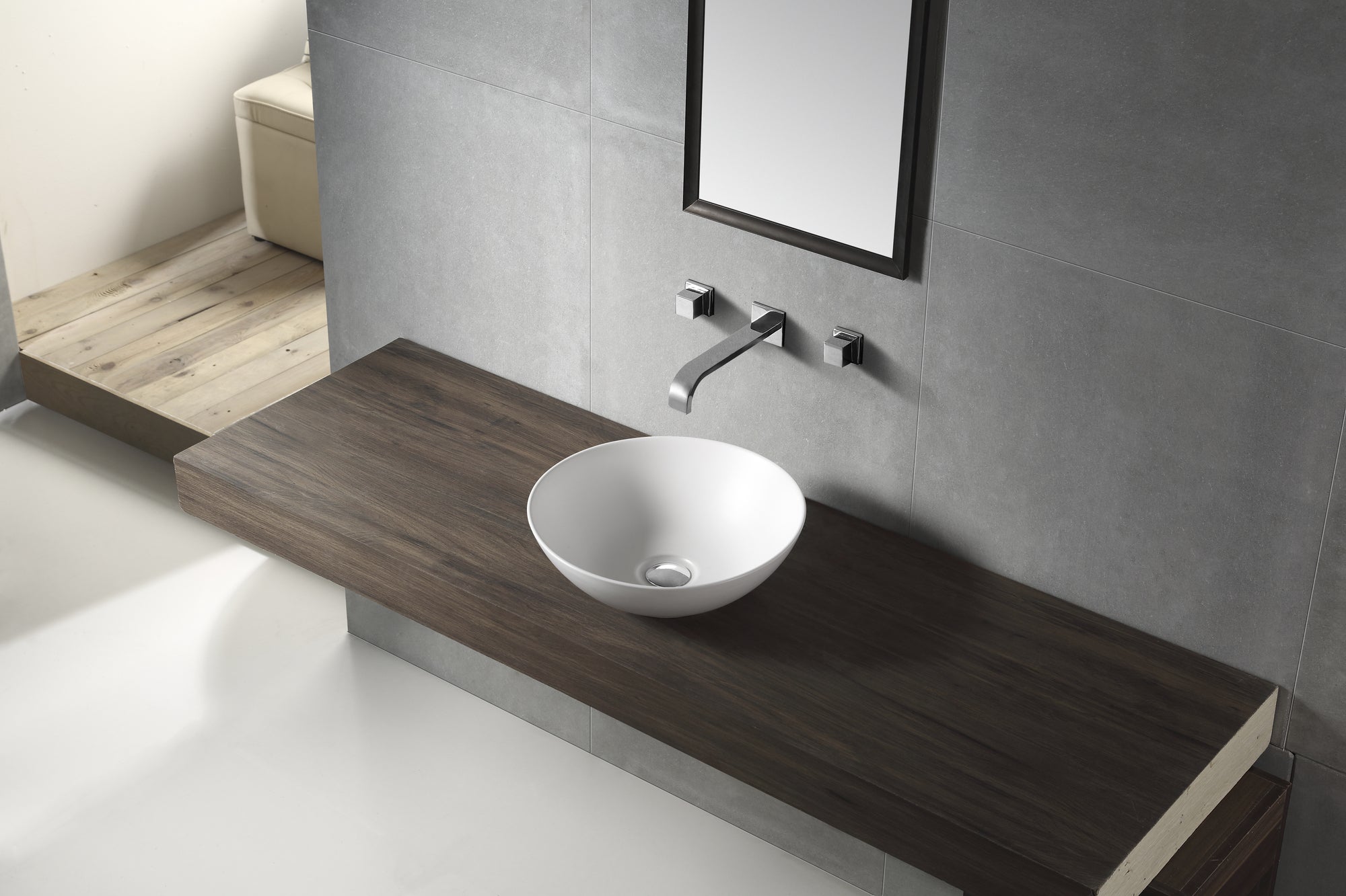TE417 - Above Counter Basin **Matte Finish**