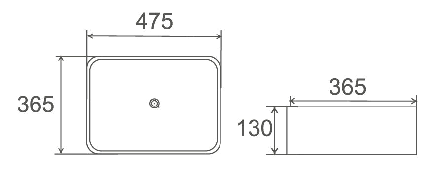 TE419 -  Above Counter Basin