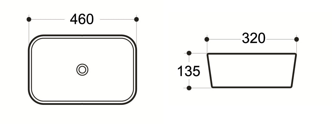 TE424 -  Above Counter Basin