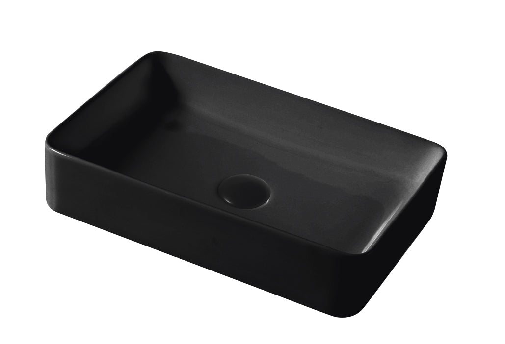 TE427-   Above Counter Basin  **Matte Black Finish**