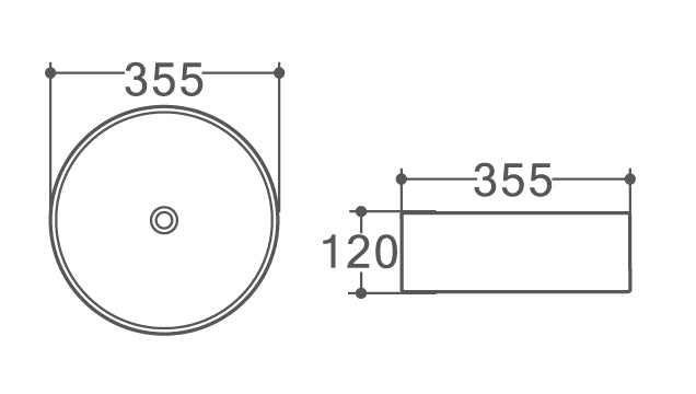 TE428 - Above Counter Basin