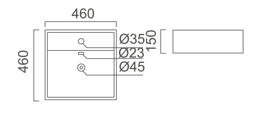 TE432 - Above Counter Basin