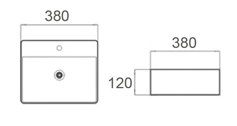 TE435 -  Above Counter Basin
