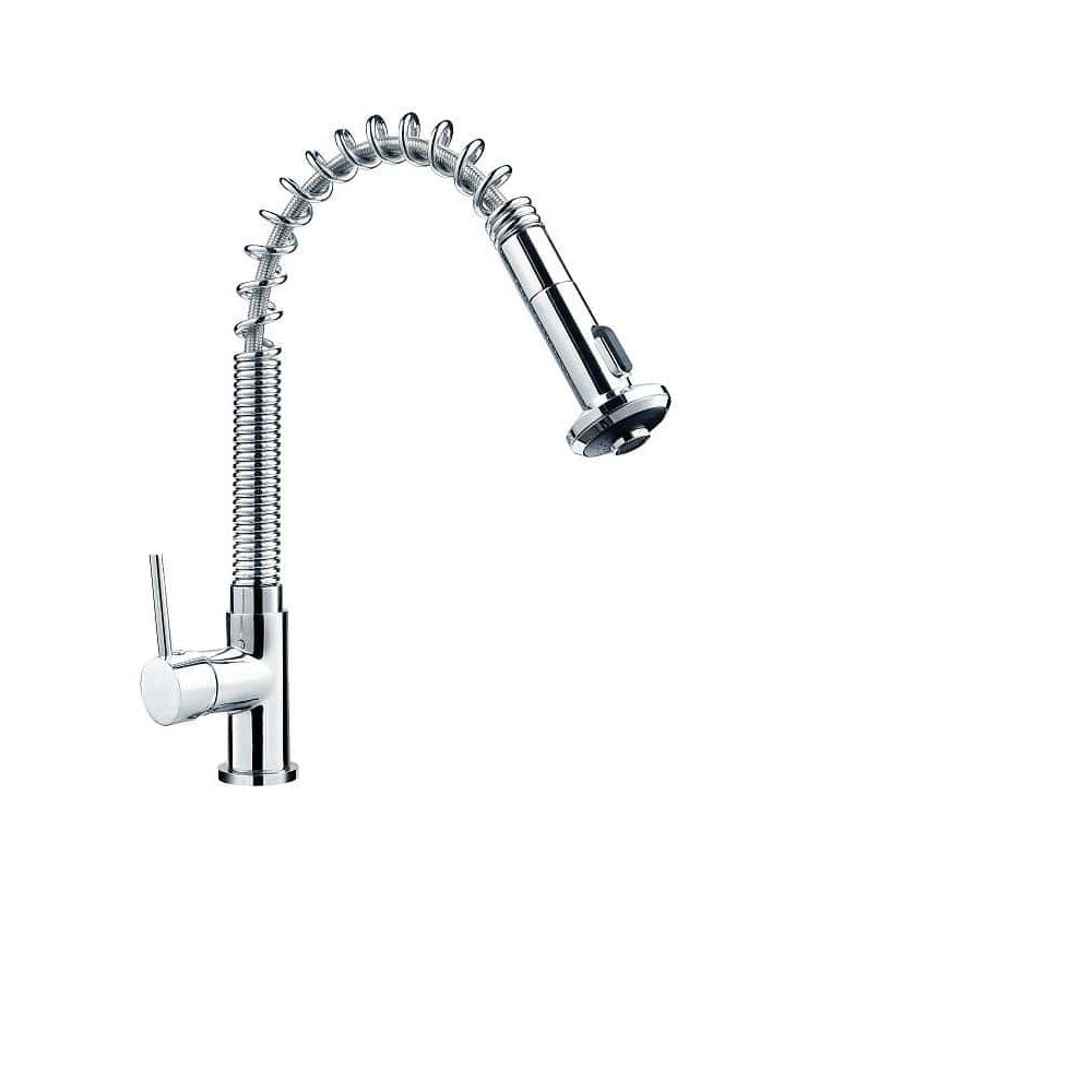 TE46 -  Pin Handle Pull Out Kitchen Mixer