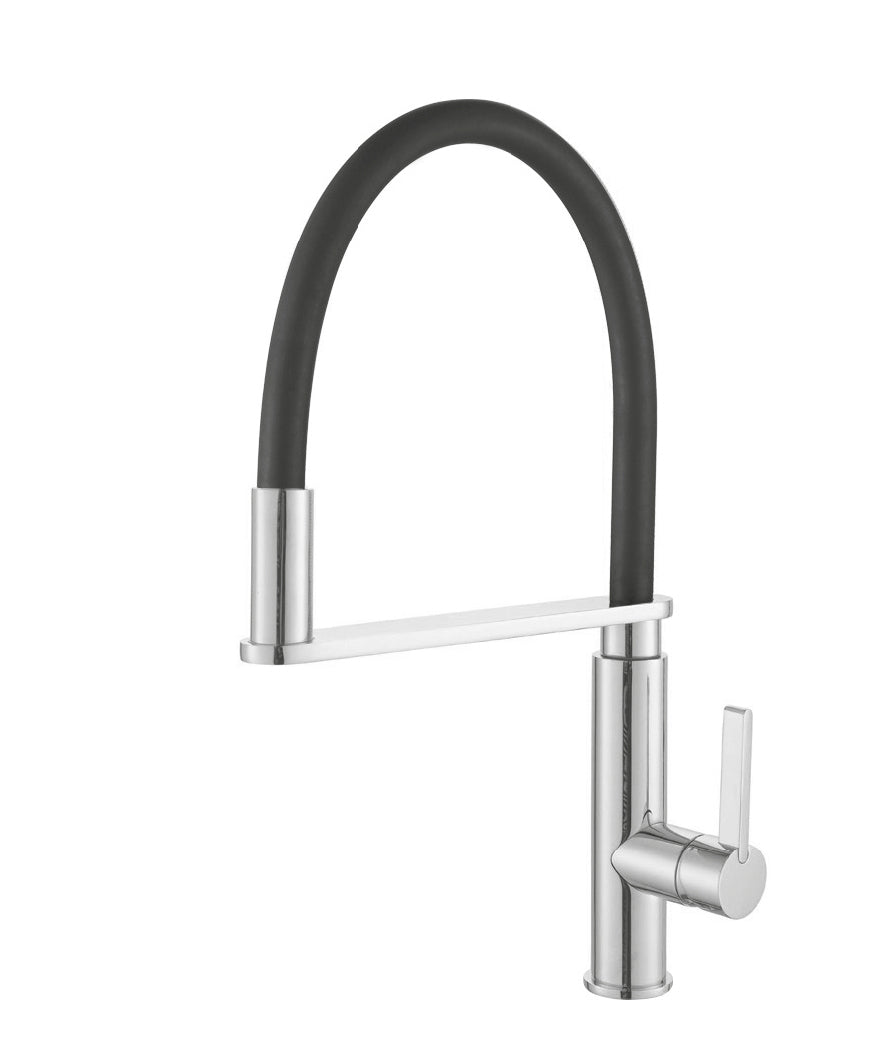 TE54 - Sink Mixer w/ black hose