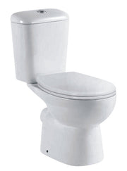 TE579 - Close Coupled Rimless P-Trap Toilet Suite