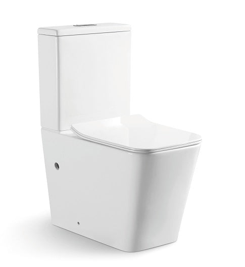 TE584 -  Universal Wall Faced Rimless Toilet Suite