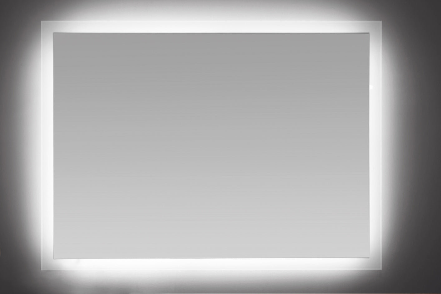 TE609 - Anti Fog Mirror with LED Light and Touch-on Switch 1500W*1000H