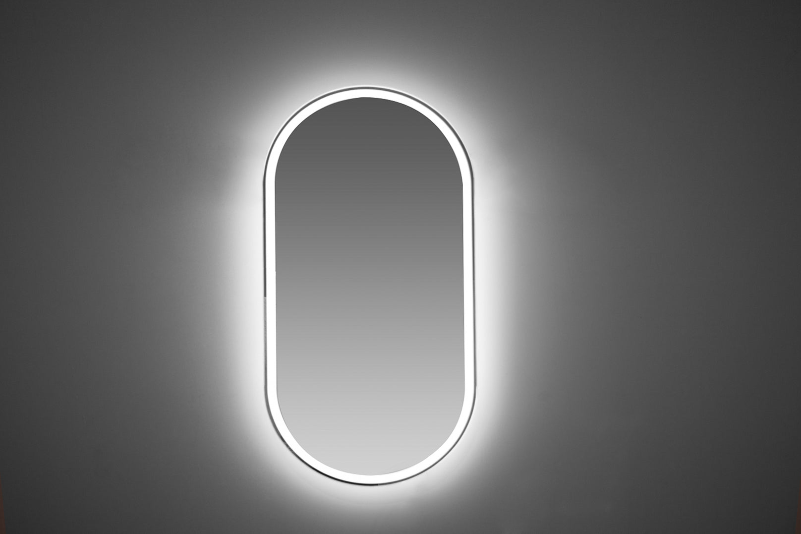 TE615 - Anti Fog Mirror with Back LED Light and Touch-on Switch  450*900mm