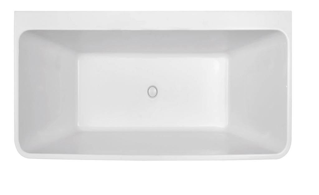 TE640 - Back To Wall Bathtub 1700