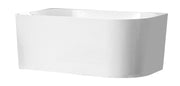 TE642 - Back and Left Side to Wall Corner Bath Tub 1700