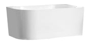 TE645 - Back and Right Side to Wall Corner Bath Tub 1500