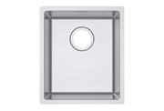 304 Stainless Steel Hand-made Single Bowl Kitchen Sink(Round Edges) 380*440*200mm