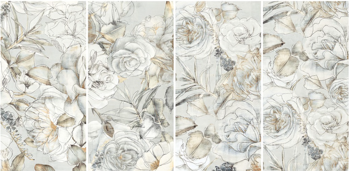 BD5014 UNIVERSAL FLORA 610X1222MM